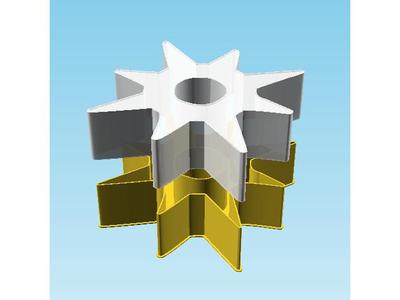 Shuriken 0057, nestable box (v2)