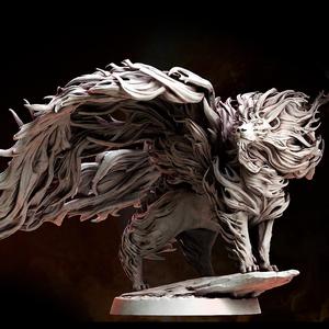 Cinder Lion (Pose 3 of 3)