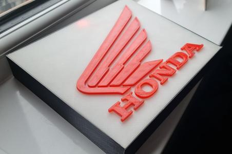 Red Honda logo LED Sign P3