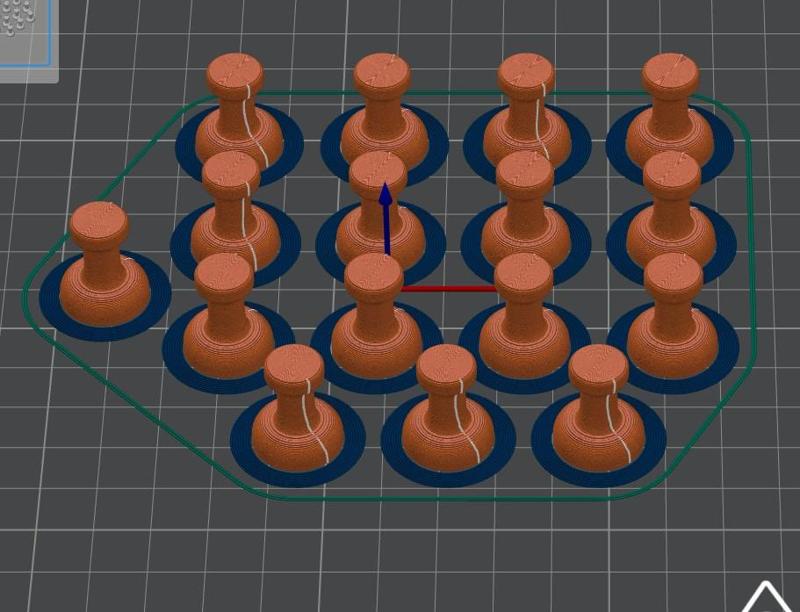 Push Pin Fridge Magnet