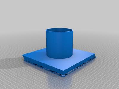 Ventilation Hose Adapter Panel for Slide-In Pet Door 
