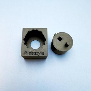 Plebstyle Striking Aid for SMALLER stamps