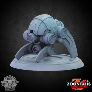 Crawler Mech (pre-supported) 24mm Base