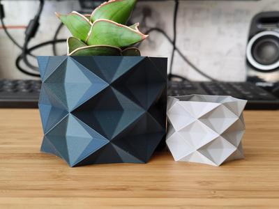 Diamond Plant pot and Planter - Vase mode