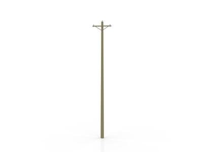 Scale Utility Pole