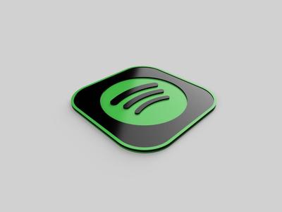 Spotify drinks coaster