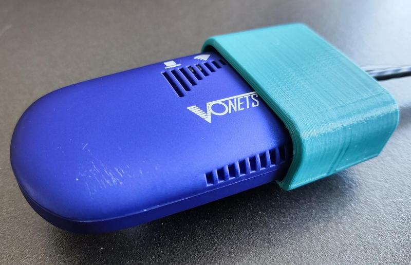 Simple holder for Vonets VAP11G WIFI repeater