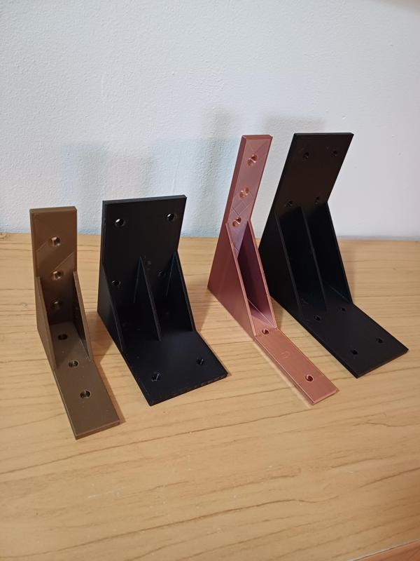shelf support 110x110 mm and 160x160 mm for conical screw