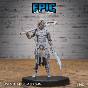 Cave Elf Barbarian / Arctic Warrior / Frozen Human / Snow Fighter / Wildling / Ice Trickster / Norse Encounter