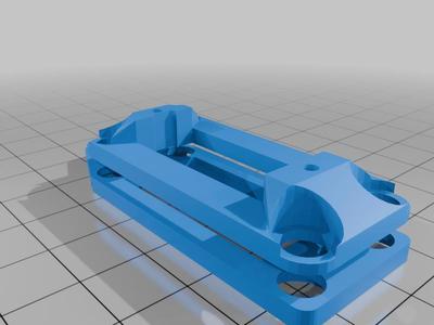 Parametric FPV Pan Servo Mount with Dampener