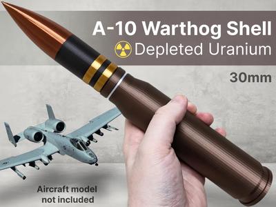 A-10 Warthog 30mm Depleted Uranium Round