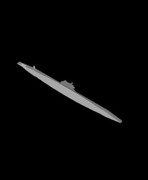 1/1250 Scale Rusian Whiskey Waterline.stl