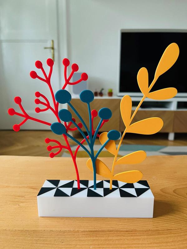 Decoration plants set