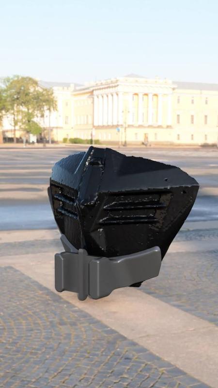 LS2 Advant GoPro Chin Mount