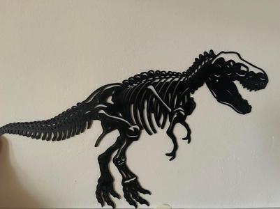 T-rex wall art