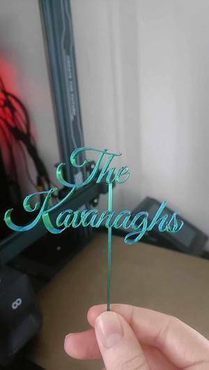 The Kavanaghs - Cake Topper