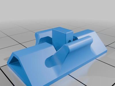 Strap Buckle (No Supports) remade StepFiles