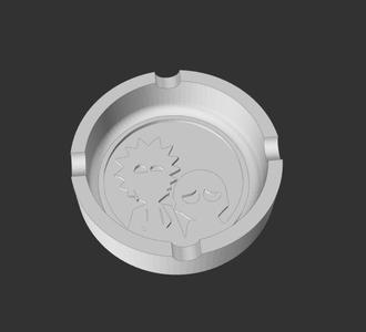 Ashtray Rick and Morty