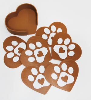 Paw coaster
