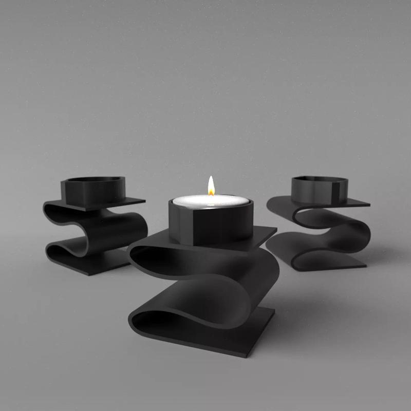 Cantilever Tealight Holder
