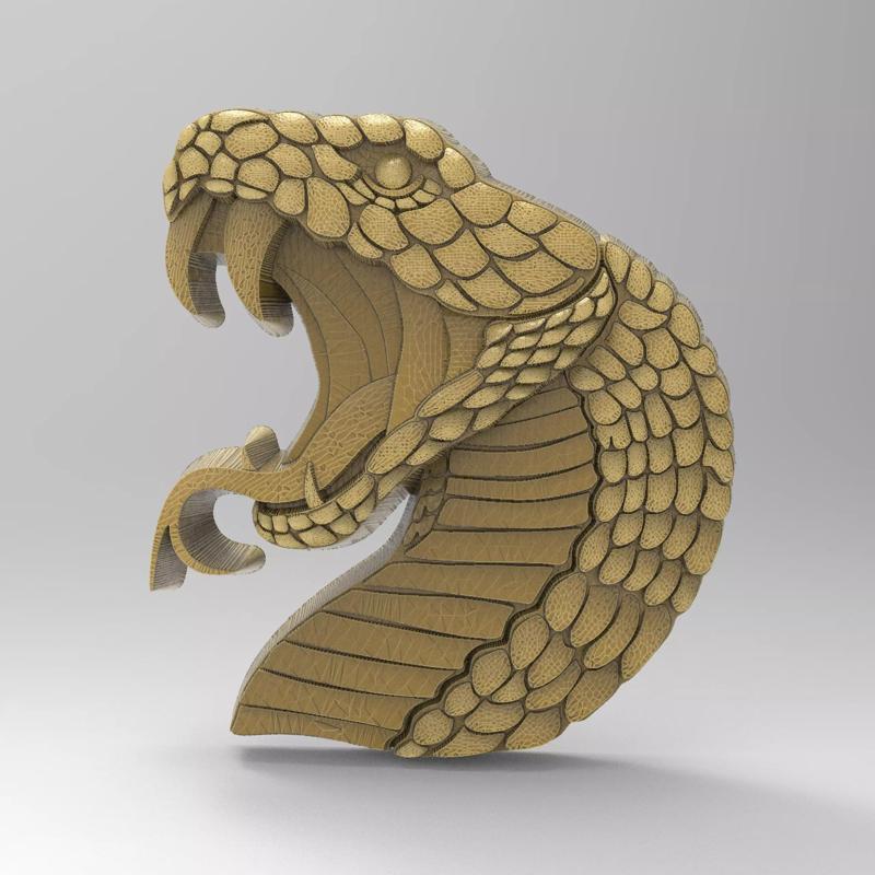 Snake head for coins medals orders badges