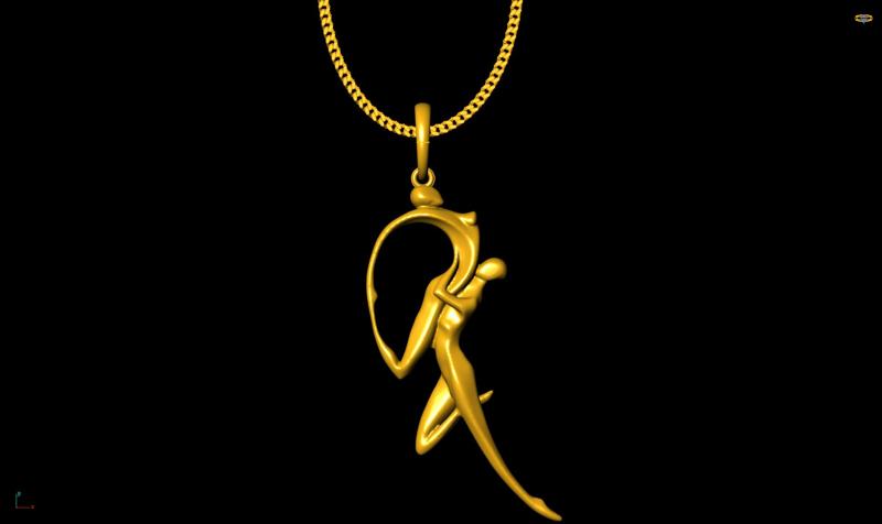 couple pendant charm