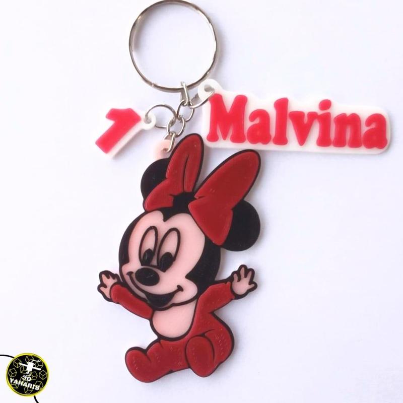 BABY MINNIE KEYCHAIN