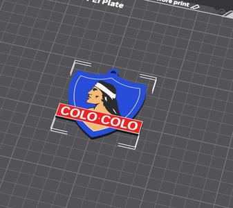 Colo colo key ring