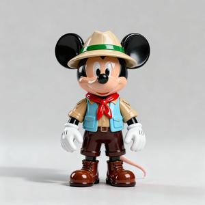 Mickey Safari Explorer Sculpture - Collector Style