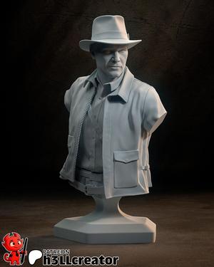 Bust of Indiana Jones