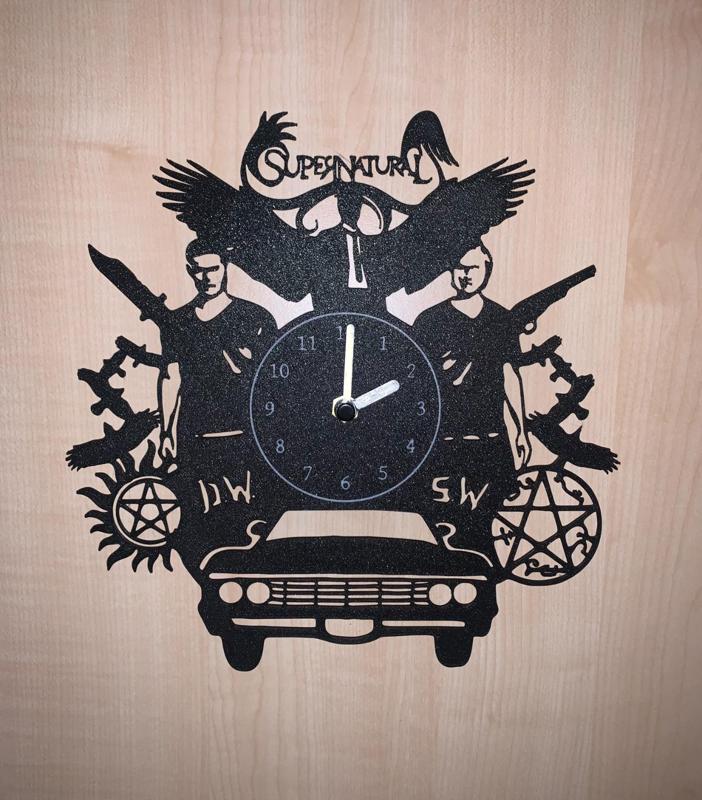 Supernatural Clock watch