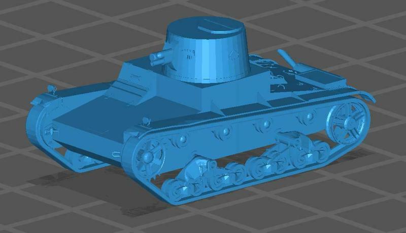 Vickers Mk. E Type B light tank