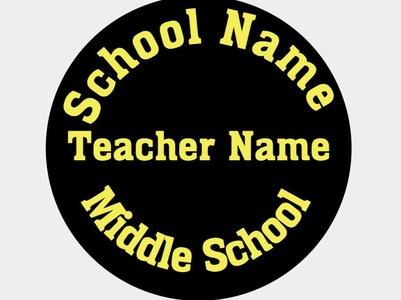 Teacher Nameplate
