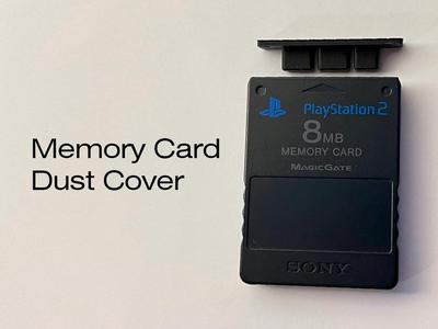 PlayStation Memory Card Dust Cover