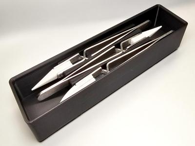 Gridfinity Ceramic Tweezer Organizer