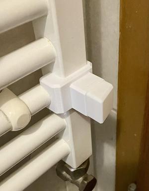 Bathroom Radiator Door Stopper/Blocker