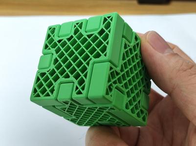Hollowed-out Art Puzzle Block Bricks