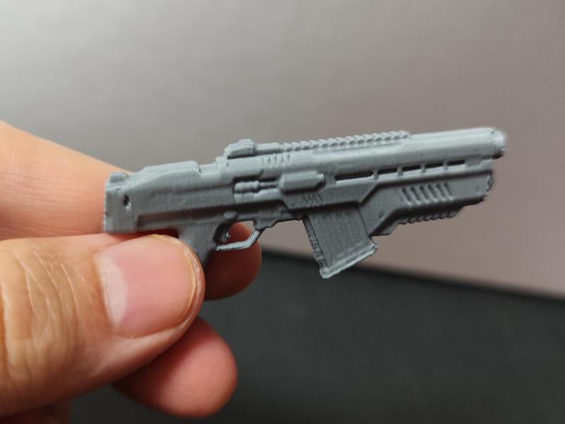 Sci-Fi Mini Submachine Gun (Miniature Figures)