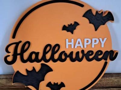 Halloween door ornament