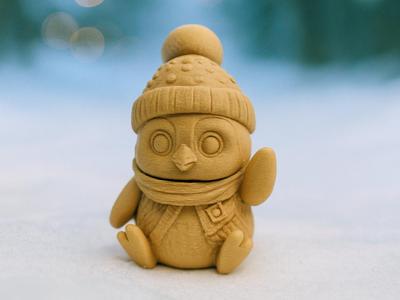 Frosti the little Winter Penguin