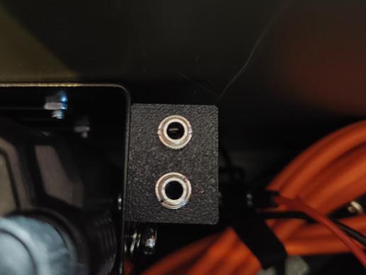 dual audio jack relocator 
