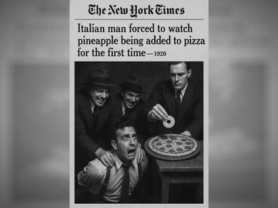 Pinapple Pizza Hueforge