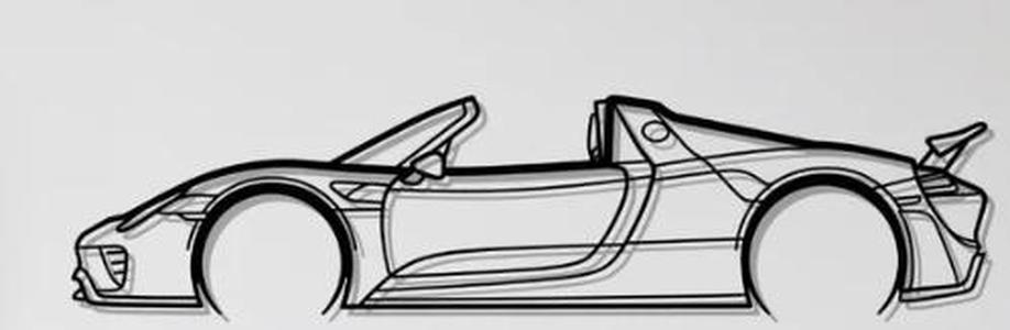 Porsche 918 Spyder Wall Art