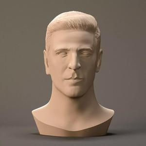3D Sculpted Model of Bollywood Actor Akshay Kumar