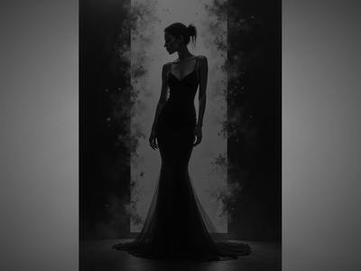 Woman in Dress Hueforge