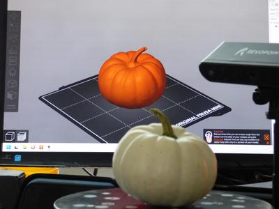 3d Scan of a pumpkin