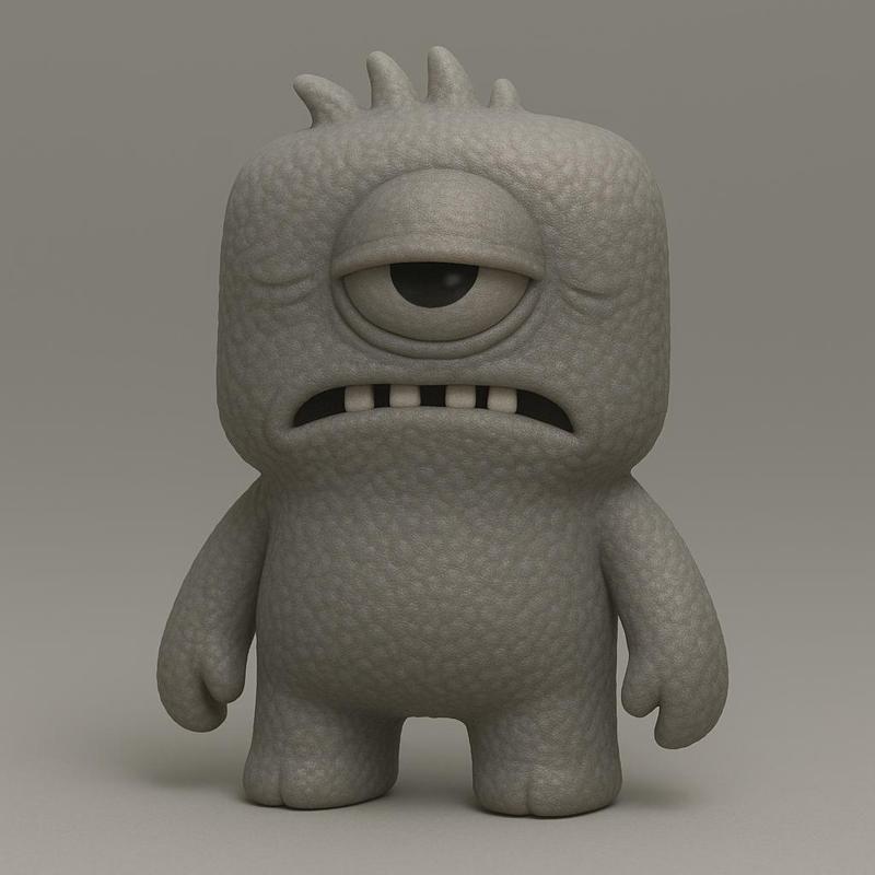 Ugly Monster One-Eyed Cyclops