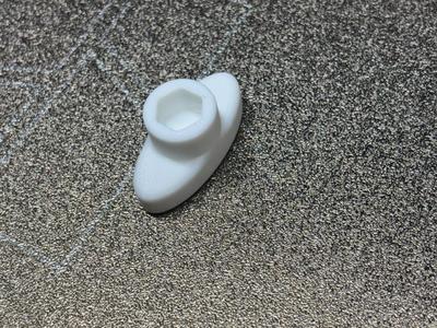 Hex knob 10mm