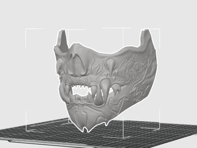 Samurai Oni Mask