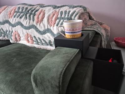 Finch Couch Cupholder and Remote Storage